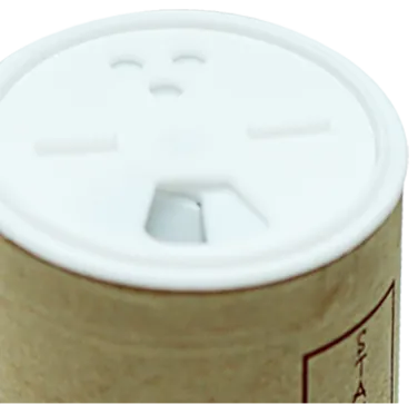 Tutup plastic shaker dengan lubang tabur