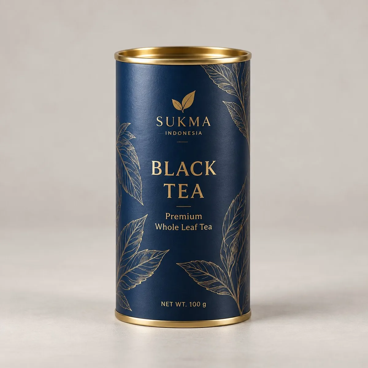 Contoh tabung premium black tea