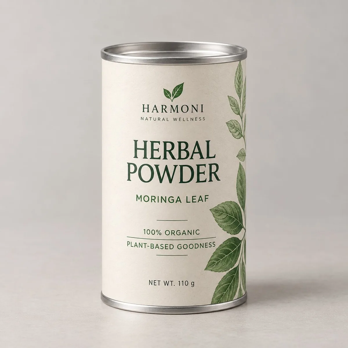 Contoh tabung herbal powder