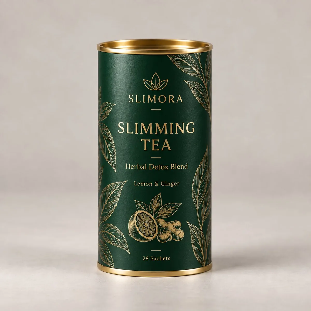 Contoh tabung premium untuk slimming tea
