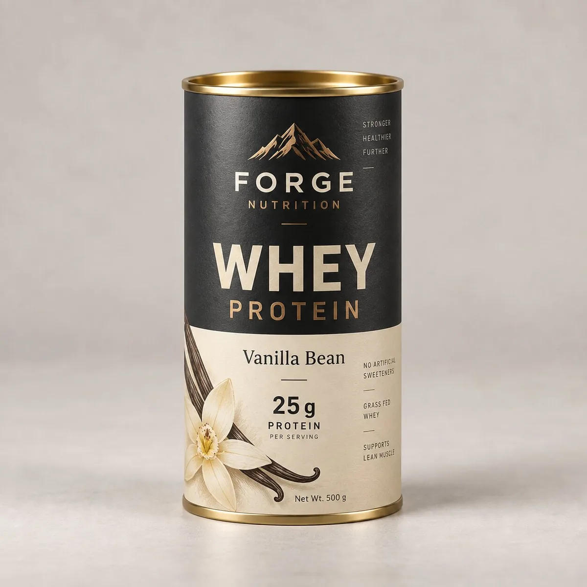 Contoh tabung whey protein